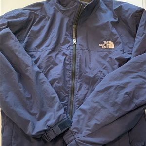 Men’s north face wind breaker fleece lining M